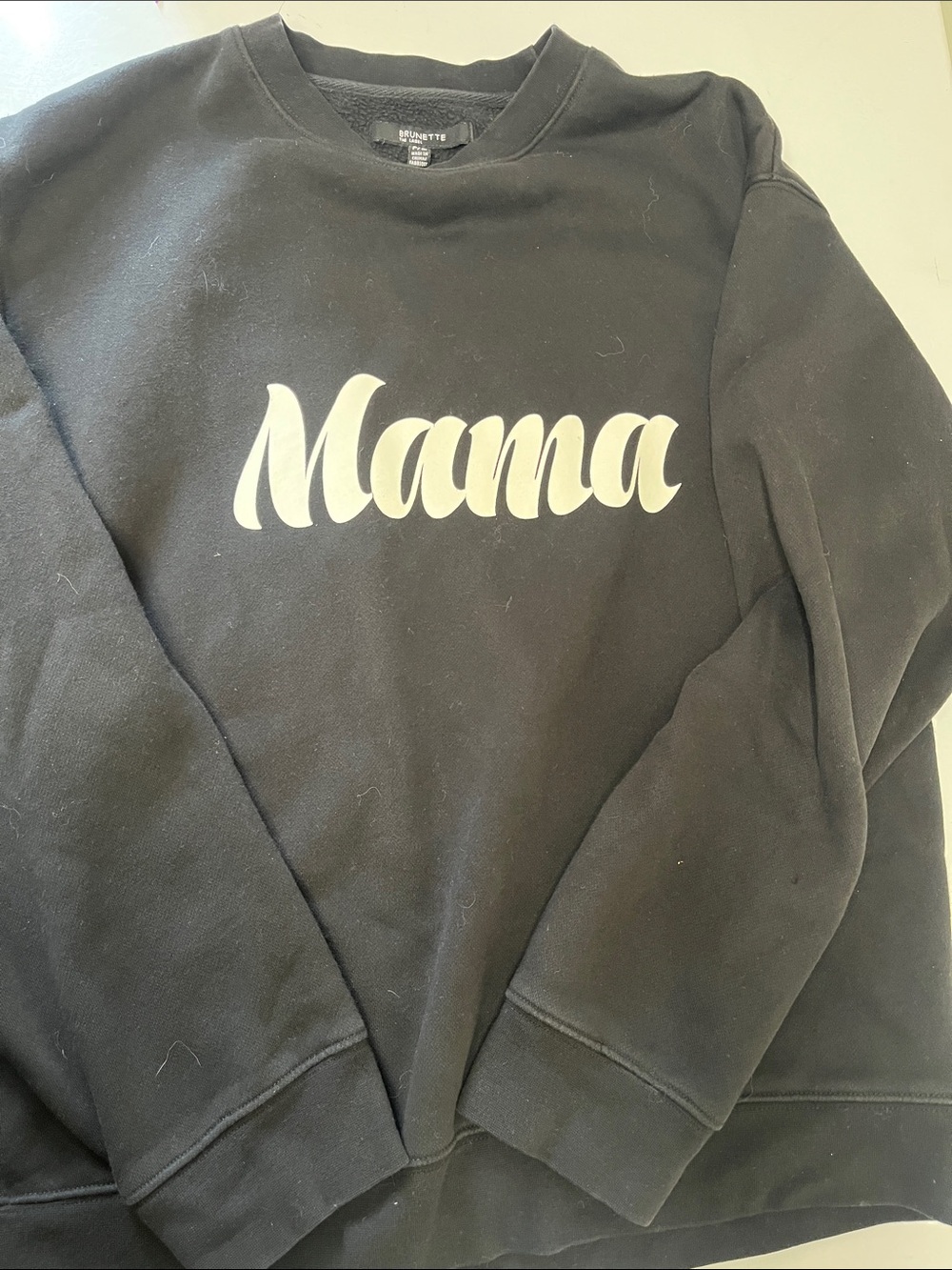 Brunette the label "Mama" Graphic Sweatshirt - Crewneck Sweater